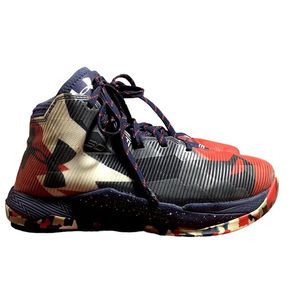 Under Armour Sneakers Steph Curry 2.5 USA Charged Youth Mens 6Y Basketball Shoes - Picture 1 of 12